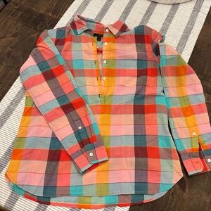 Colorful Plaid Women’s Shirt